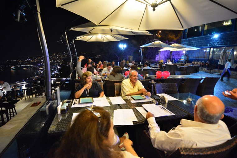 Bay Lodge Terrace on Saturday Night